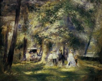 Pierre Auguste Renoir : In St Cloud Park